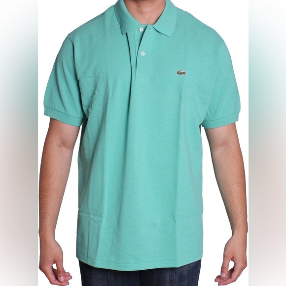 Lacoste Men’s Mint Green Classic Short Sleeve Polo Shirt in size 2XL - Picture 1 of 8
